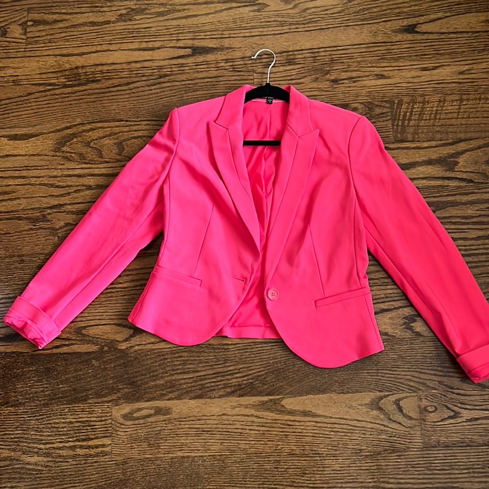 Barely Worn Pink Express Suit Blazer